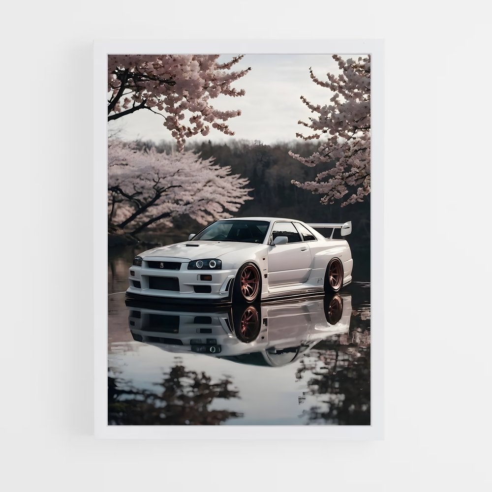 Poster Cherry Drift – affiche Mclaren (vue 3)